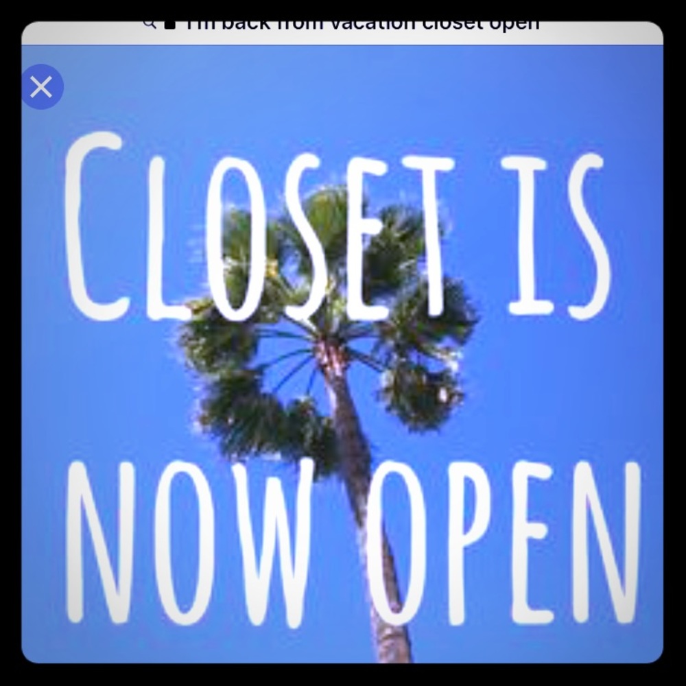 I’m back from vacation and ready to sell